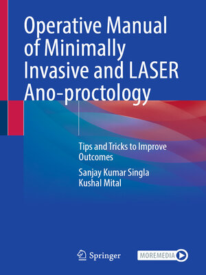 cover image of Operative Manual of Minimally Invasive and LASER Ano-proctology